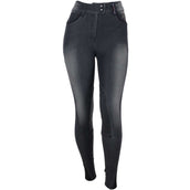 PK Reithose James Knie Grip Schwarz/Grau/Jeans