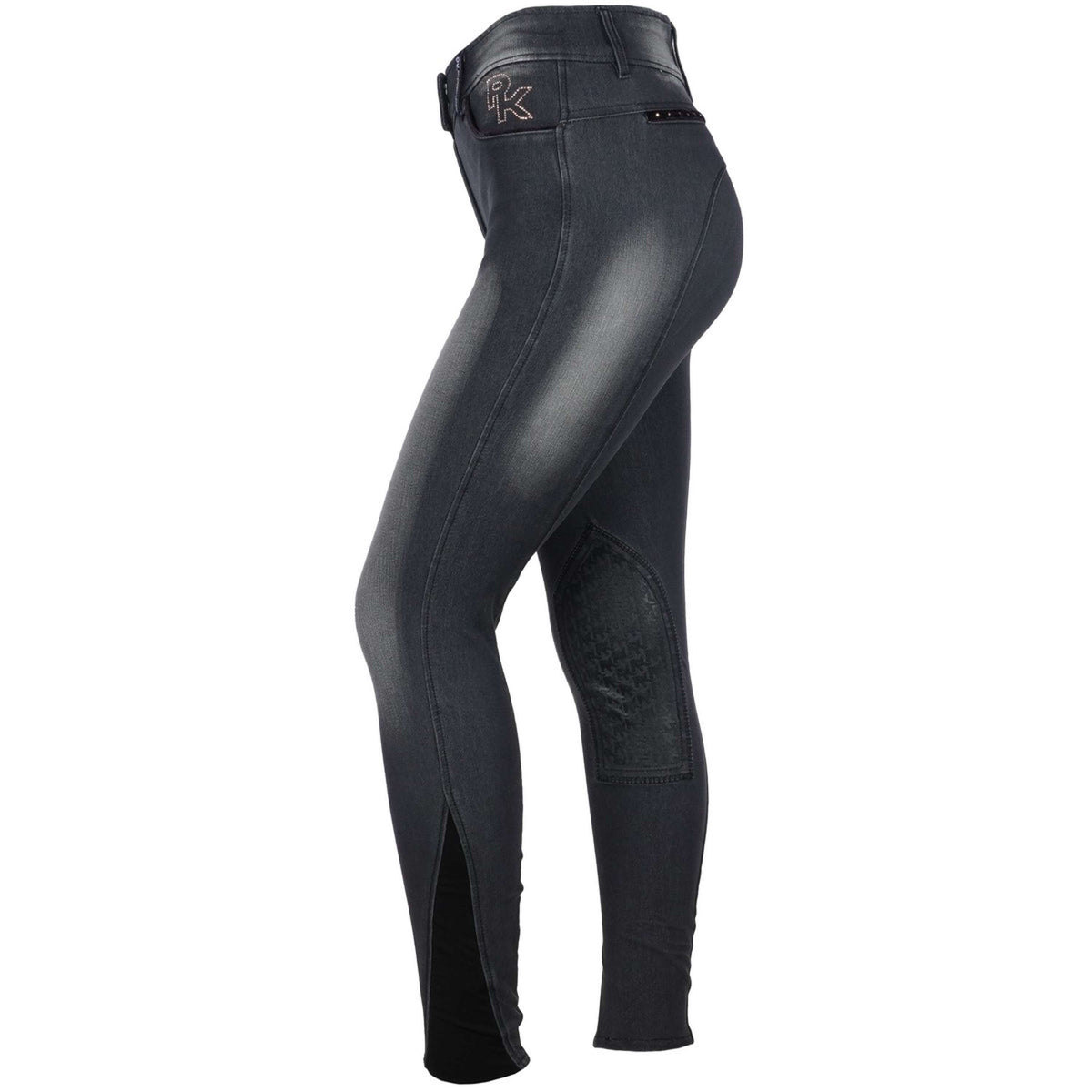 PK Reithose James Knie Grip Schwarz/Grau/Jeans