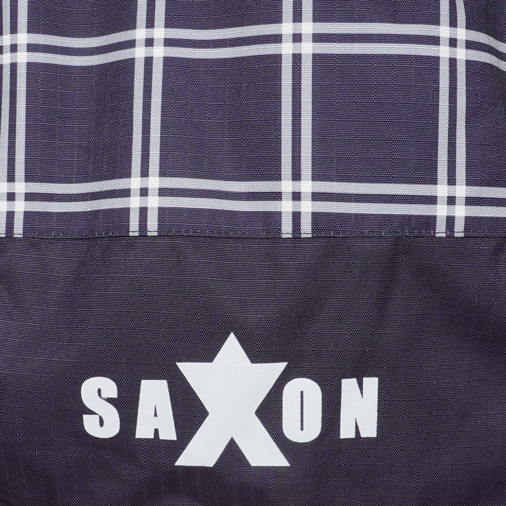 Saxon Decke Defiant 600D Combo Neck Heavy 300g Navy Plaid