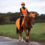 Equi-Flector by Shires Ausreitdecke Mesh Reflektierend Orange