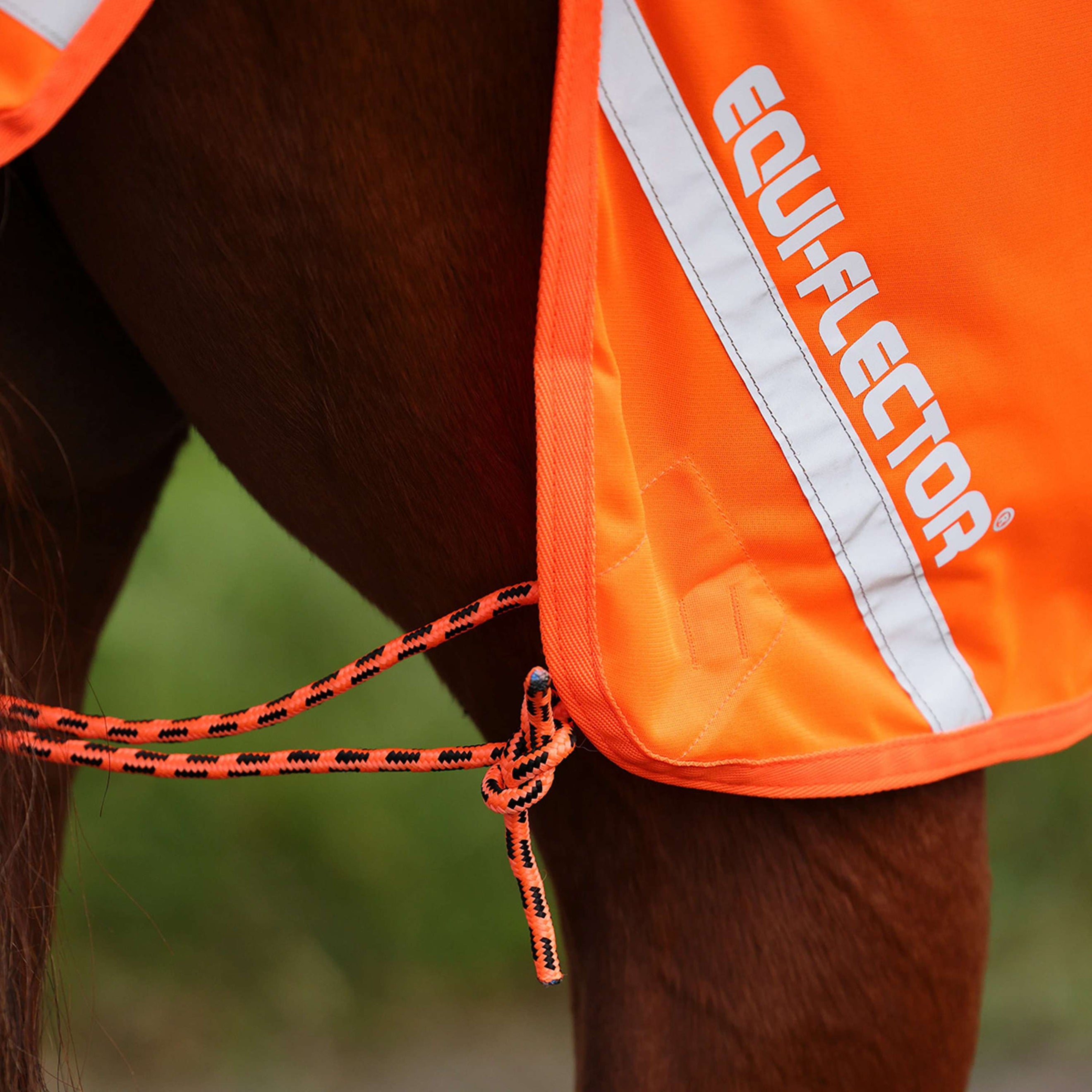 Equi-Flector by Shires Ausreitdecke Mesh Reflektierend Orange Equi-Flector by Shires Ausreitdecke Mesh Reflektierend Orange