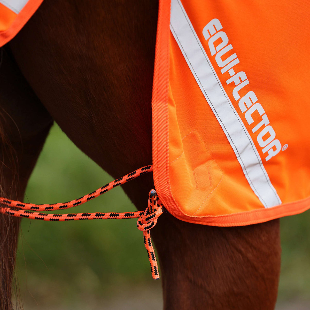 Equi-Flector by Shires Ausreitdecke Mesh Reflektierend Orange