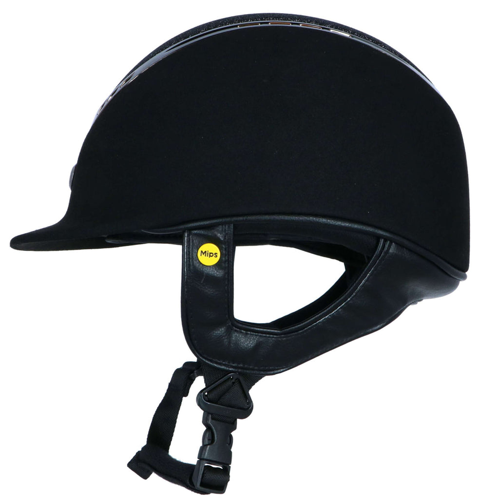 Back on Track Reithelm EQ3 Pardus Microfiber Mips Schwarz