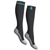 Seducci Socken Pro AG+ Iron/Turquoise