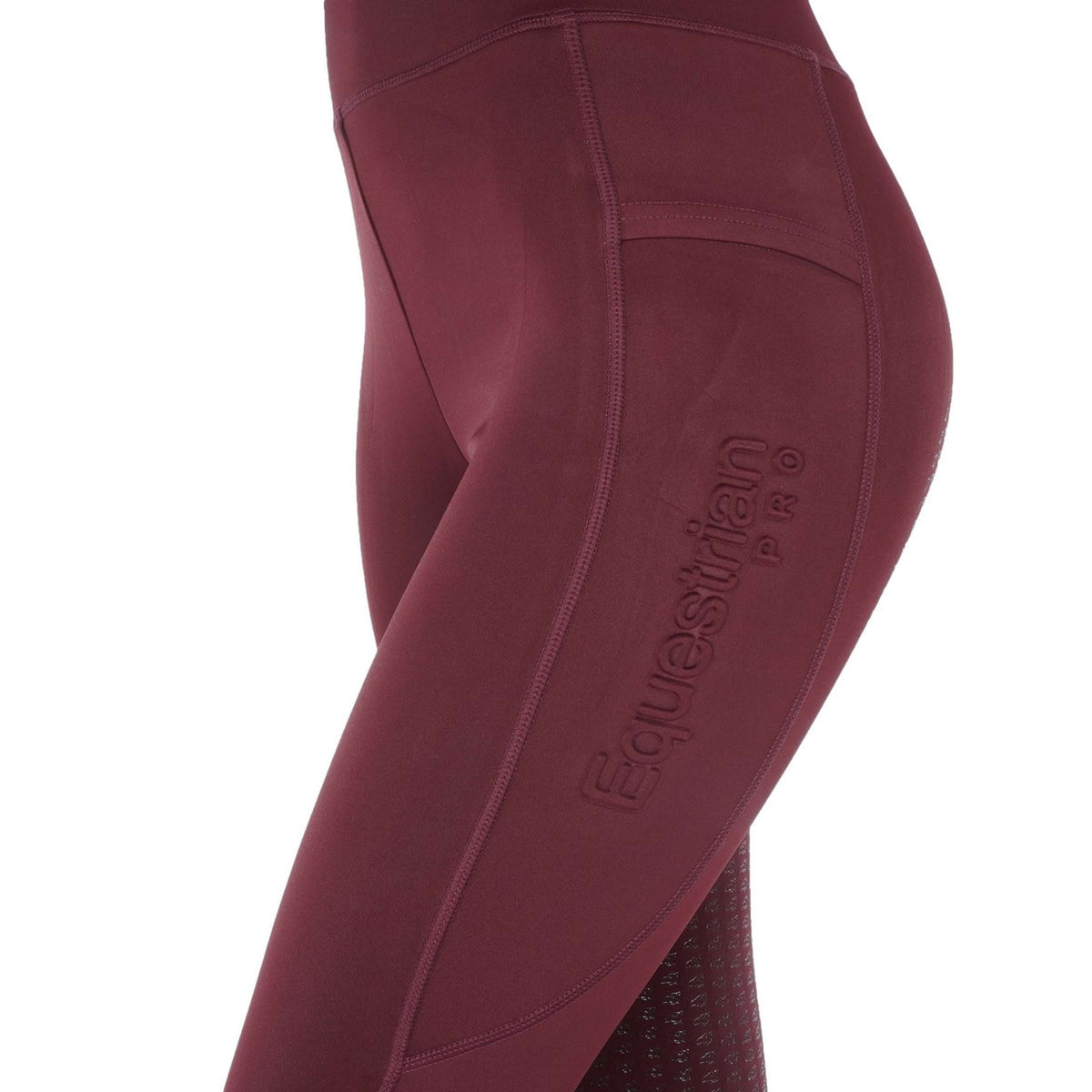 HORKA Reitleggings Pro Embossed Wine