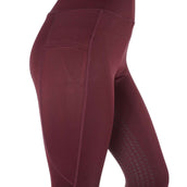 HORKA Reitleggings Pro Embossed Wine