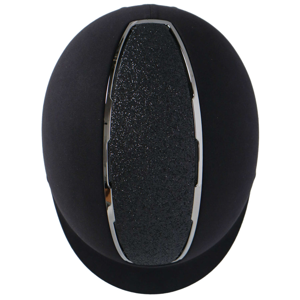 Harry's Horse Reithelm Regal Velvet Sparkle Schwarz