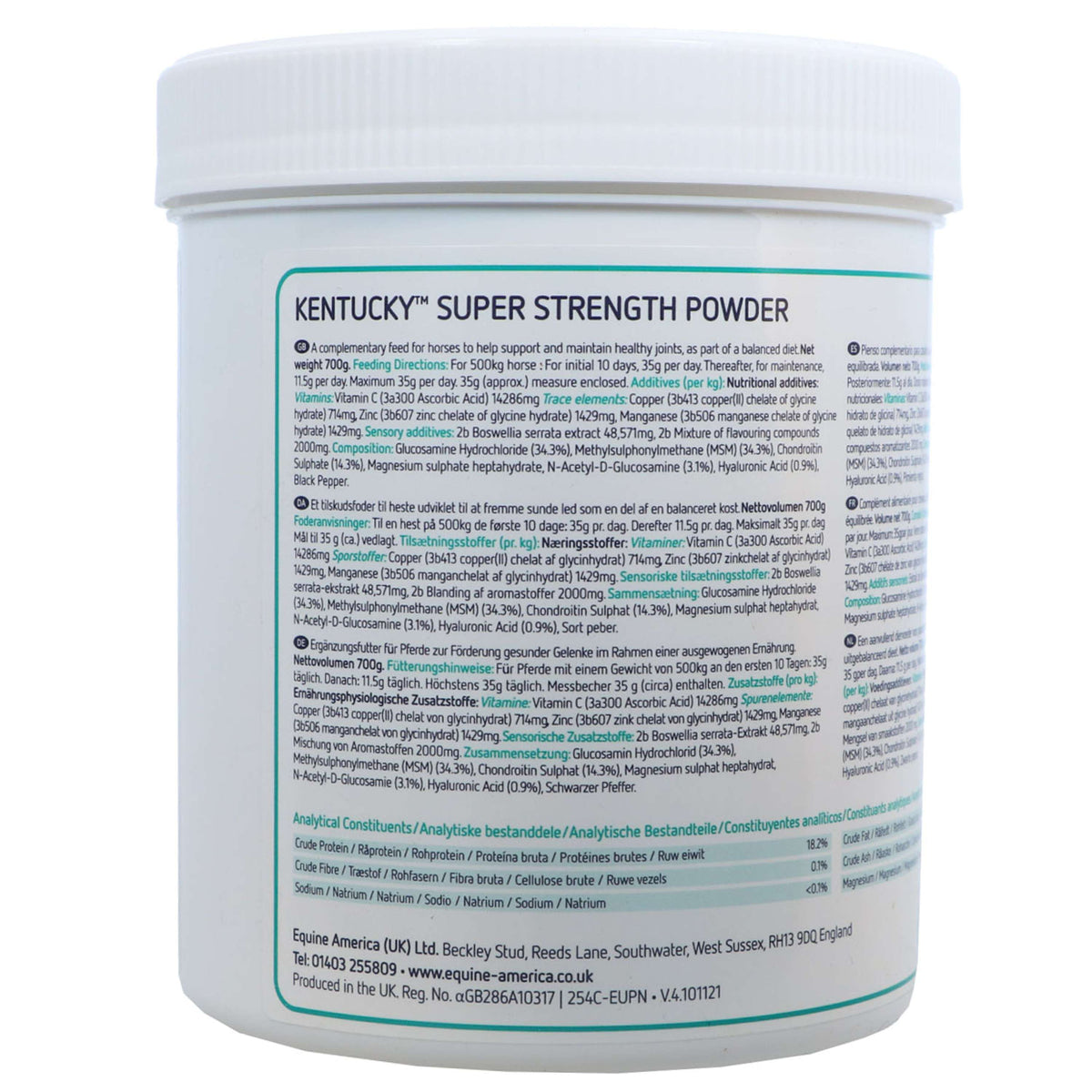 Equine America Kentucky Super Strength Powder