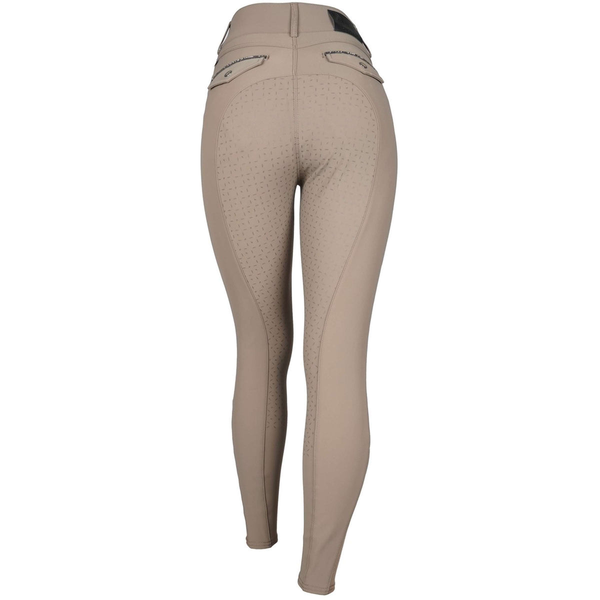 ANKY Reithose Glance Silikon Besatz Taupe