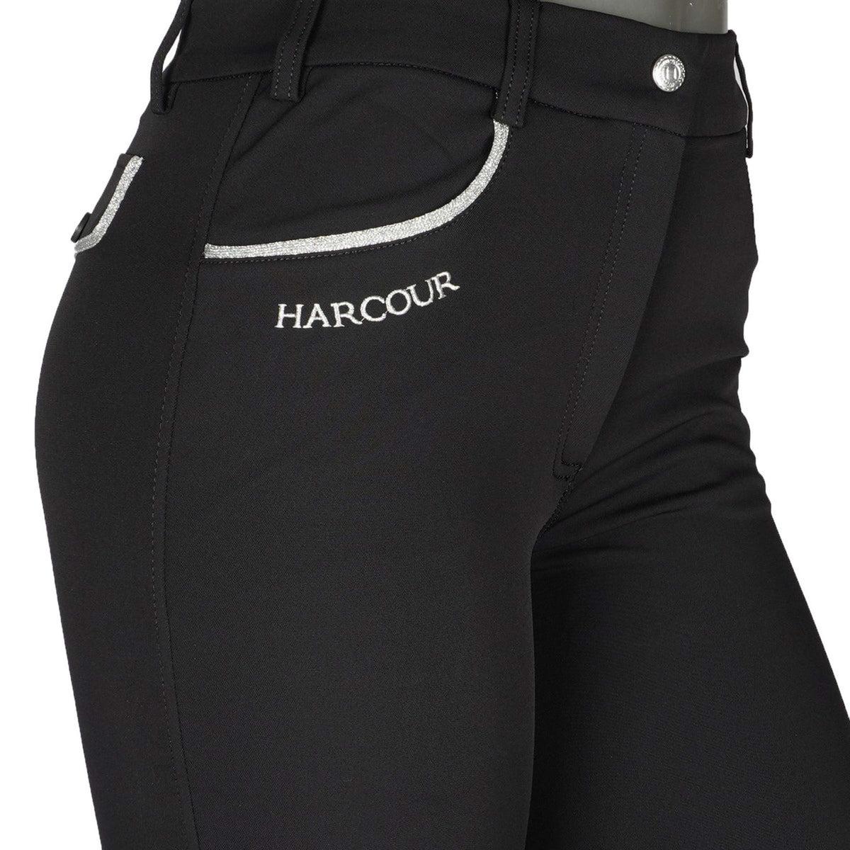 Harcour Reithose Jaltika Fix System Schwarz