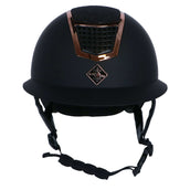 Fair Play Reithelm Quantinum Eclipse Rosegold Wide Visor Schwarz