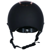 Fair Play Reithelm Quantinum Eclipse Rosegold Wide Visor Schwarz