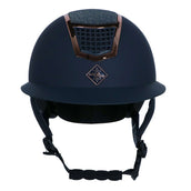 Fair Play Reithelm Quantinum Eclipse Rosegold Wide Visor Navy