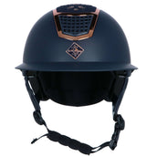 Fair Play Reithelm Quantinum Chic Rosegold Wide Visor Navy