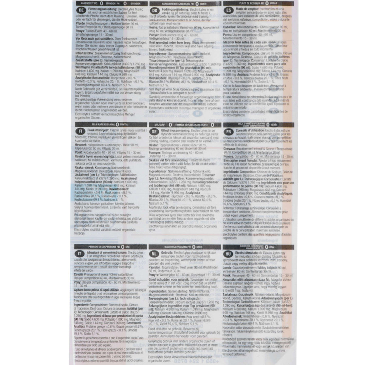 NAF Elektrolyte Flüssig