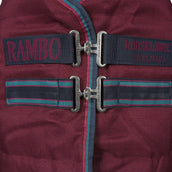 Rambo Stalldecke Embossed Lining 100g Burgunderrot