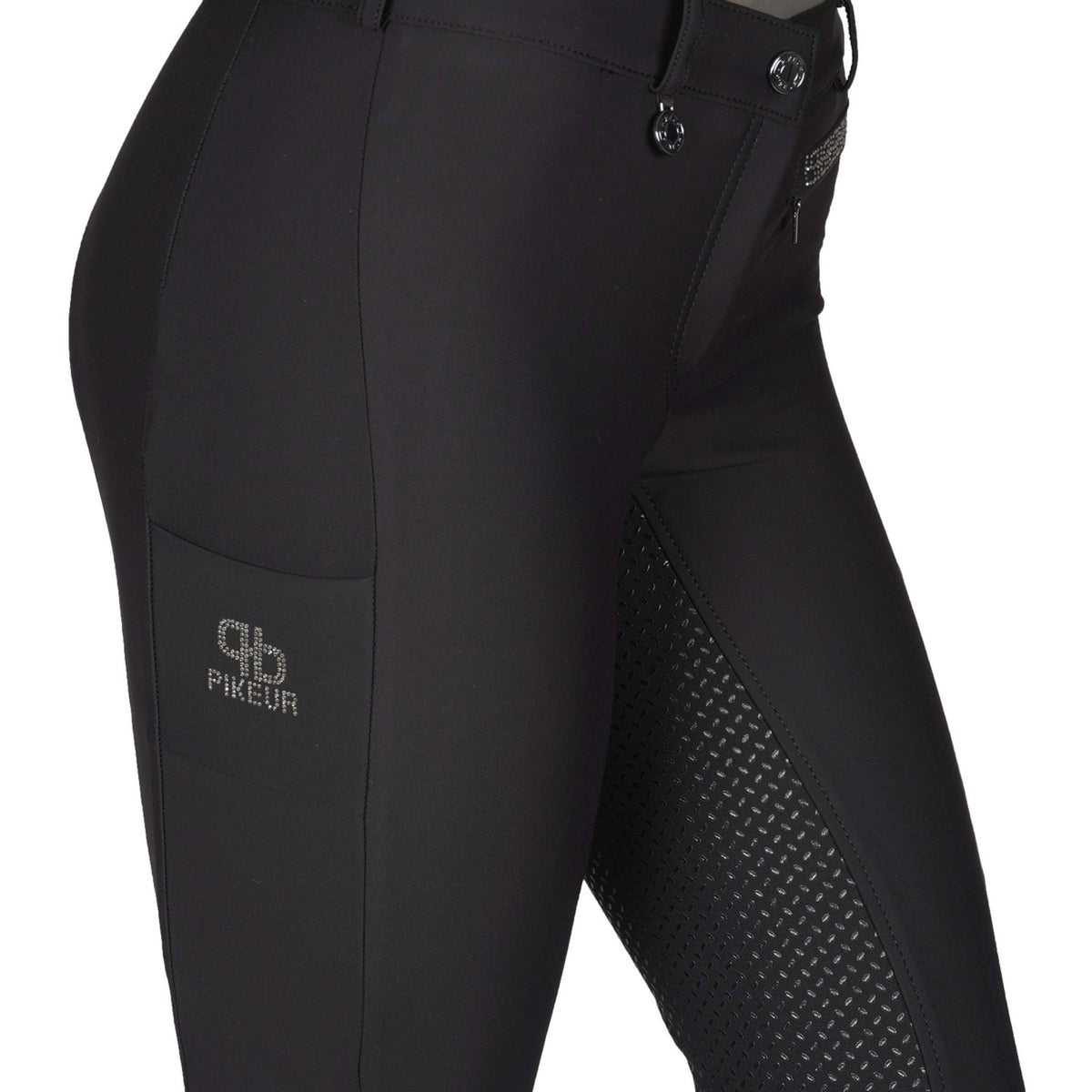 Pikeur Reithose Vally Full Grip Schwarz