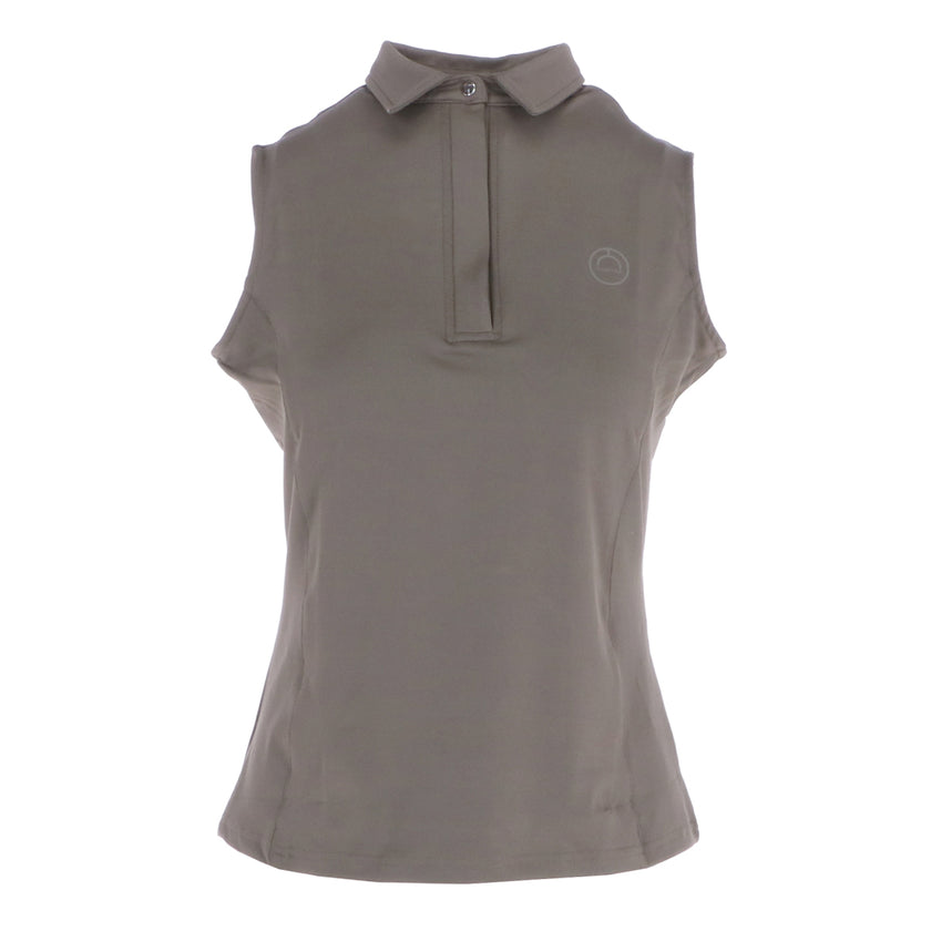 Montar Poloshirt Fiona Ärmellos Mud