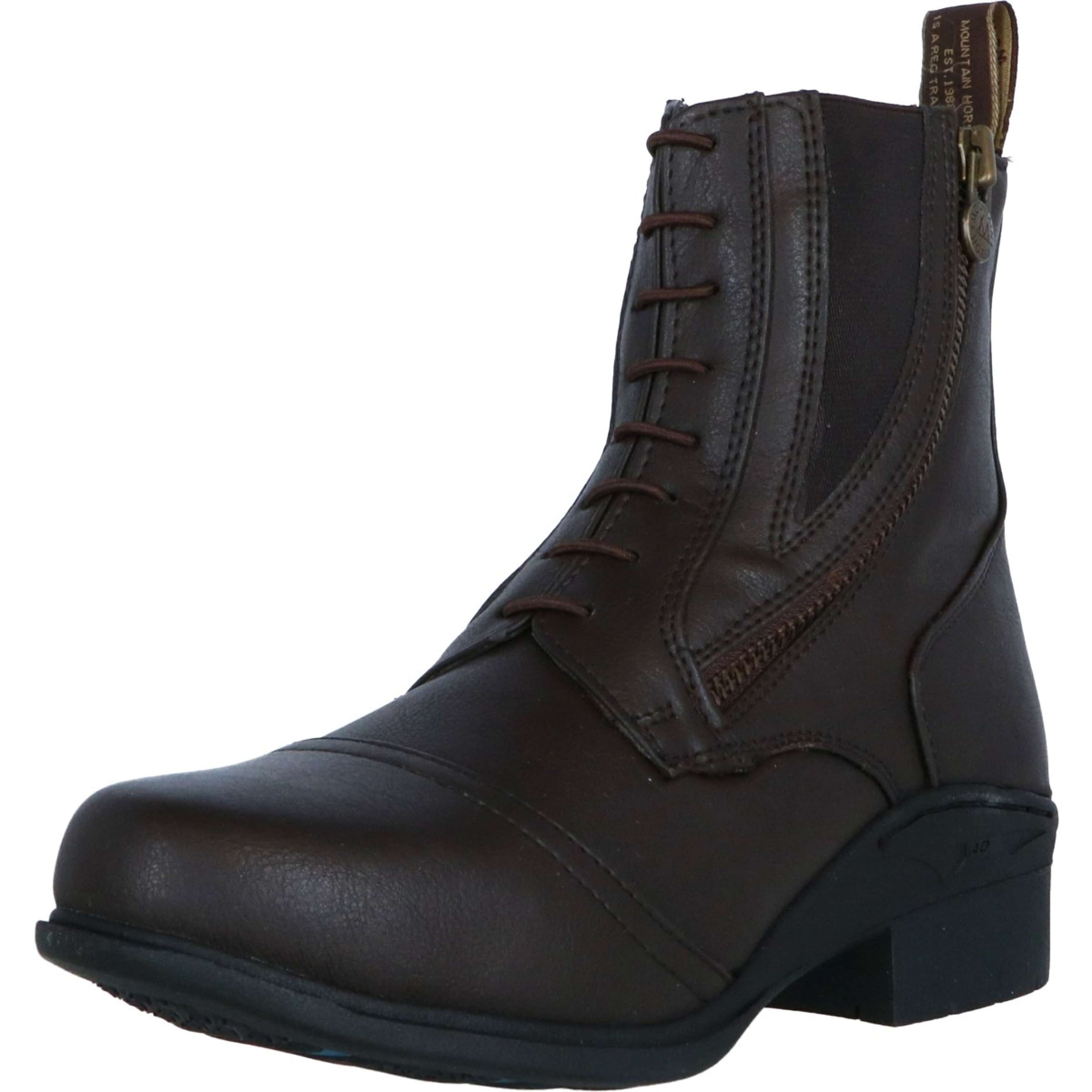 Mountain Horse Stiefeletten Veganza Side Zip Paddock Braun Mountain Horse Stiefeletten Veganza Side Zip Paddock Braun