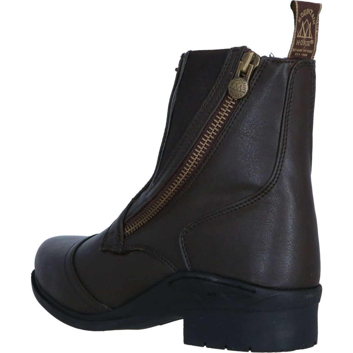 Mountain Horse Stiefeletten Veganza Side Zip Paddock Braun