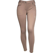 Fair Play Reithose Johanna Full Grip Grau/Taupe