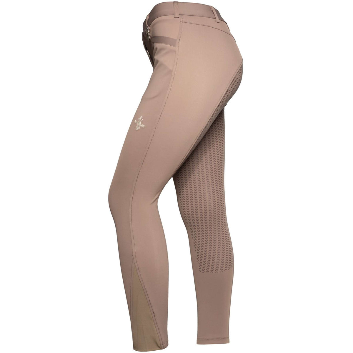 Fair Play Reithose Johanna Full Grip Grau/Taupe