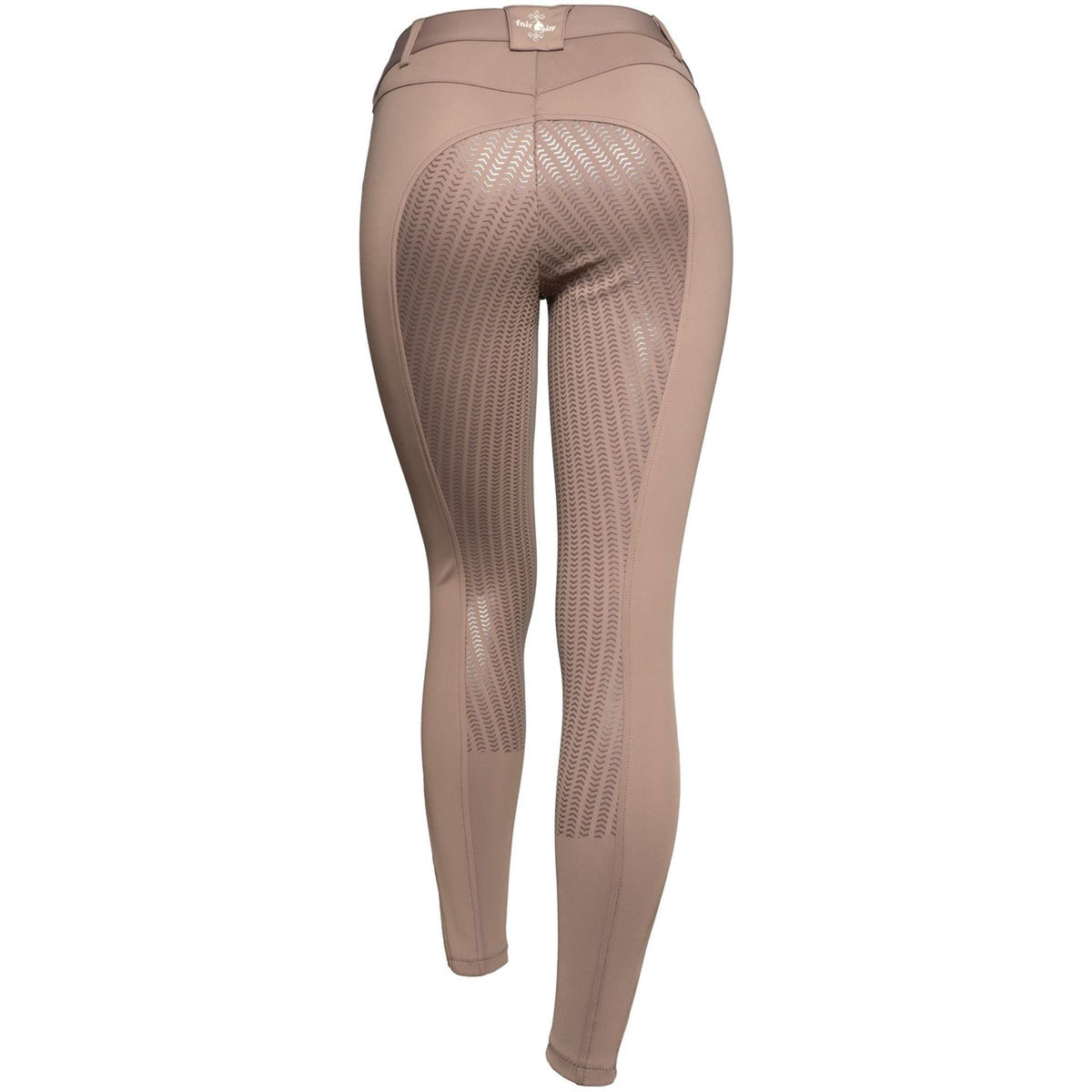 Fair Play Reithose Johanna Full Grip Grau/Taupe