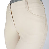 HKM Reithose Sunshine Silikon Kniebesatz Beige