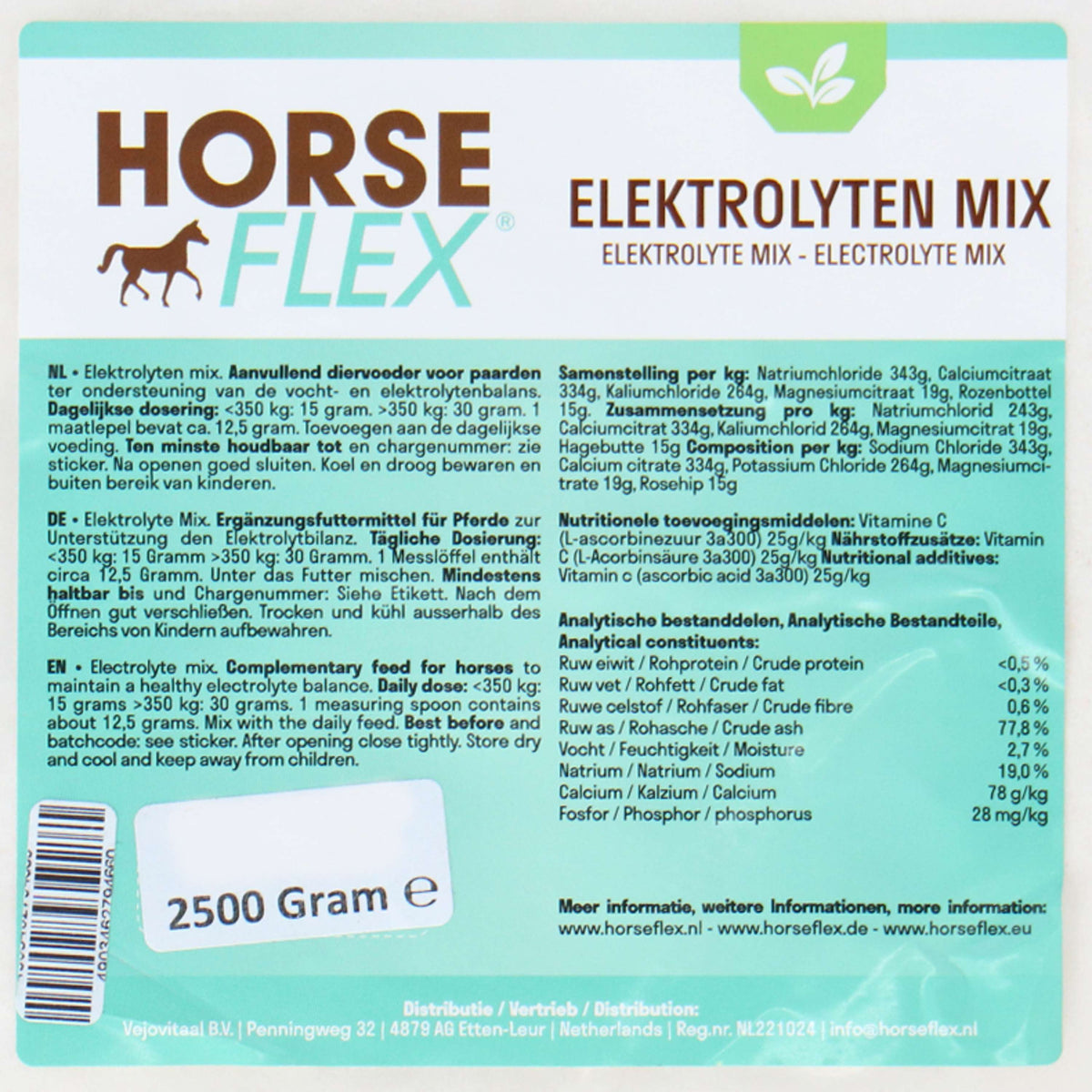 HorseFlex Elektrolytmischung Nachfüllung