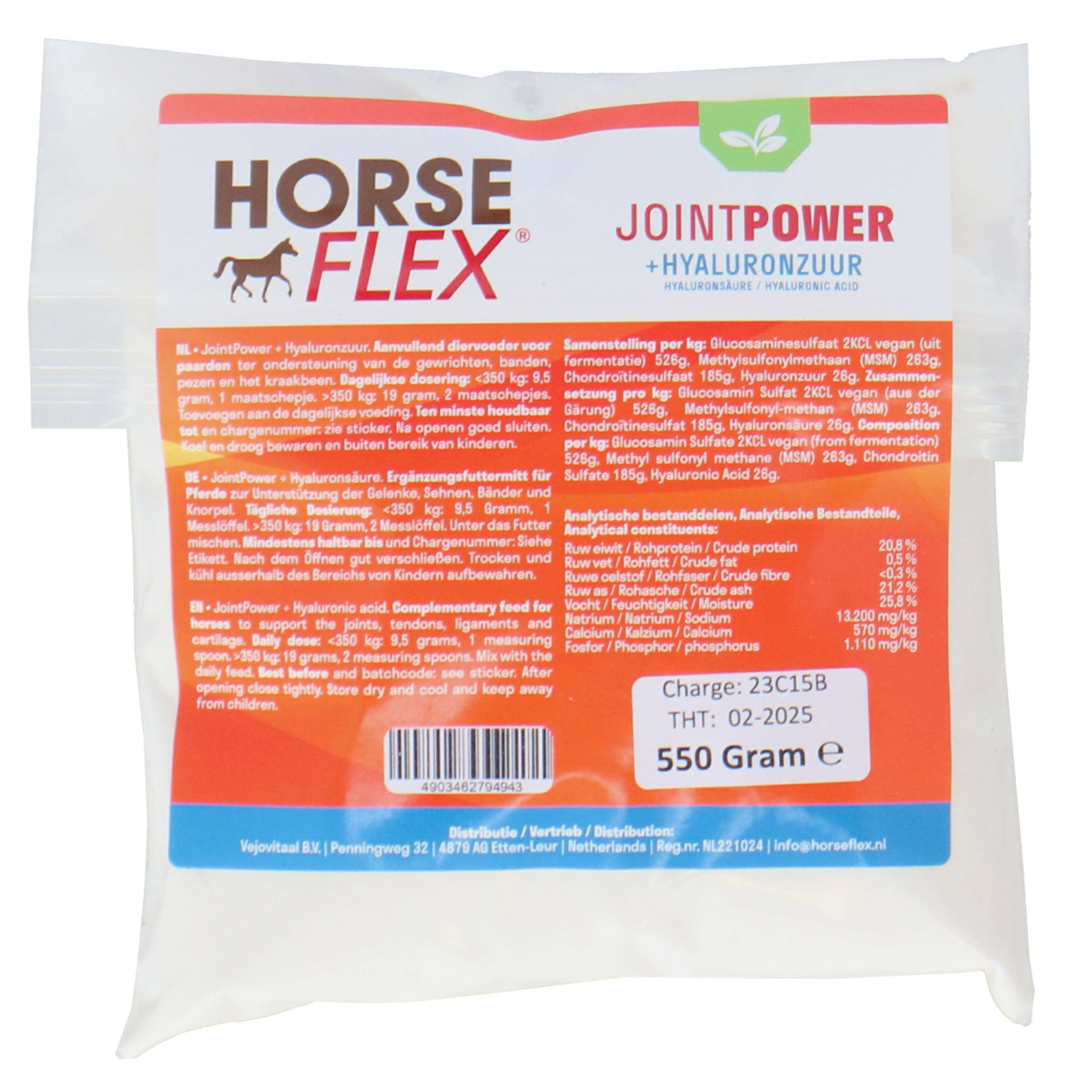 Horseflex Jointpower + Hyaluronsäure Nachfüllung