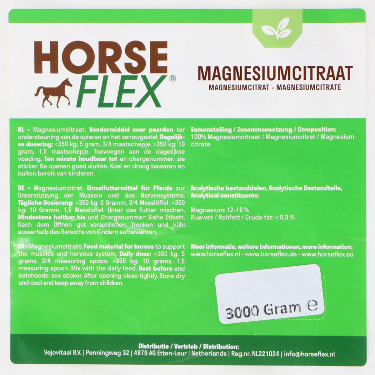 HorseFlex Magnesiumcitrat Nachfüllung