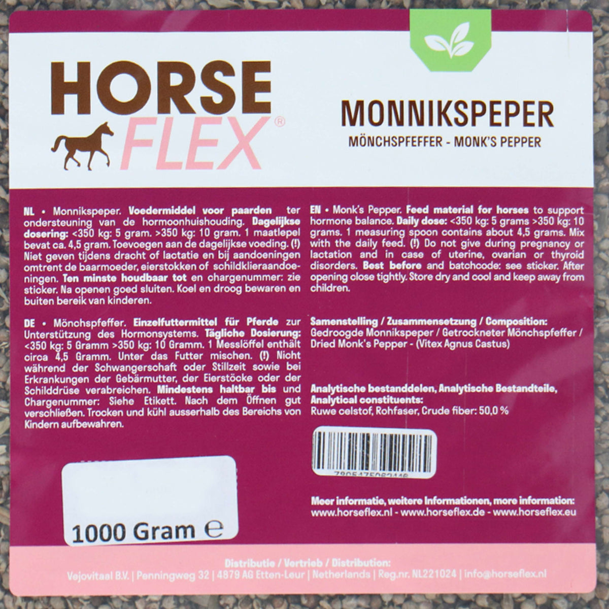 HorseFlex Mönchspfeffer Nachfüllung