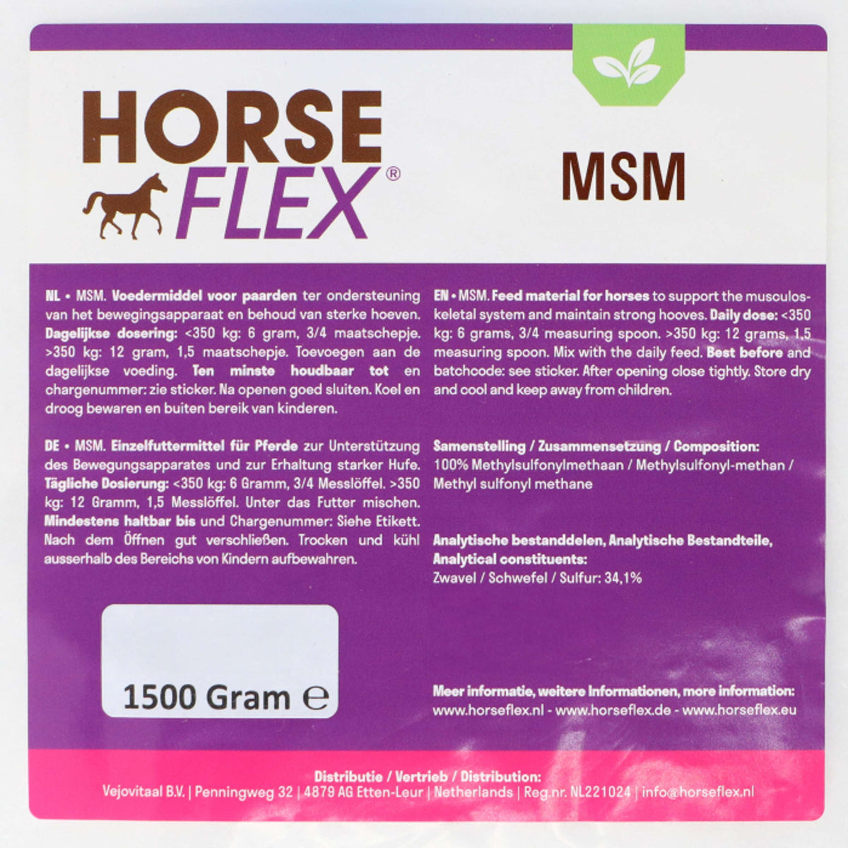 HorseFlex MSM Nachfüllung