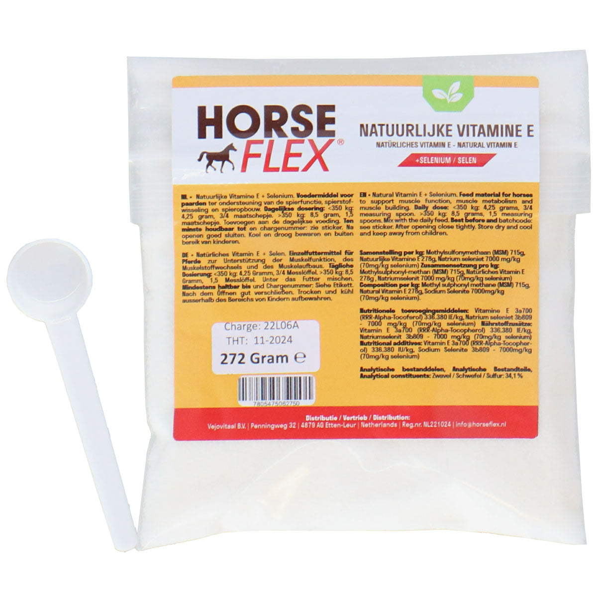 HorseFlex Natürliches Vitamin E + Selen Nachfüllung