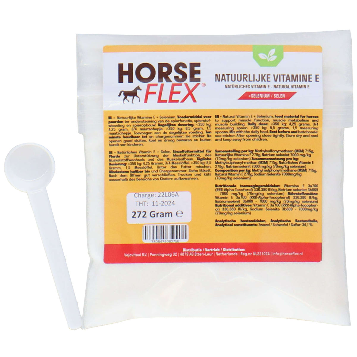 HorseFlex Natürliches Vitamin E + Selen Nachfüllung