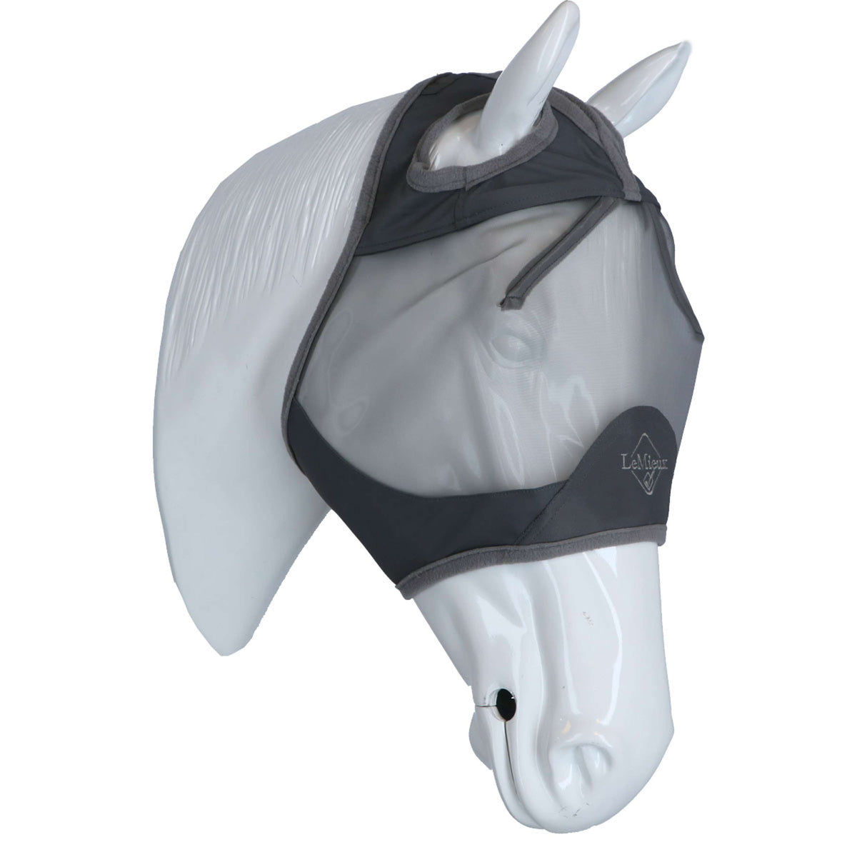 LeMieux Fliegenmaske ArmourShield Pro Standard Grau