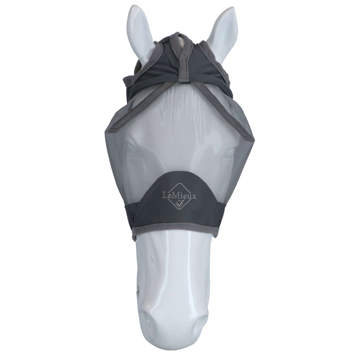 LeMieux Fliegenmaske ArmourShield Pro Standard Grau