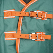 Weatherbeeta Winterdecke Comfitec Tyro Combo Neck Lite 50g Plus Green/Burnt Orange/White