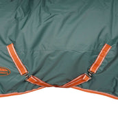 Weatherbeeta Winterdecke Comfitec Tyro Combo Neck Medium 220g Green/Burnt Orange/White