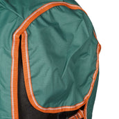 Weatherbeeta Winterdecke Comfitec Tyro Standard Neck Lite Plus Green/Burnt Orange/White