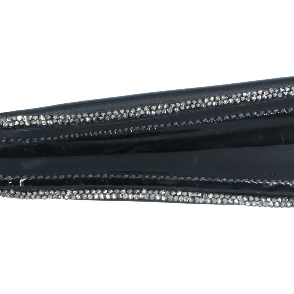 HB Reithalfter Showtime Abrichtung Schwarz/Silber