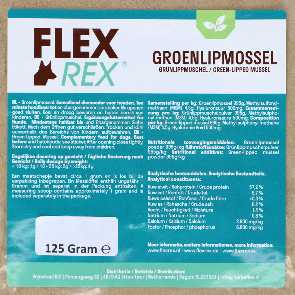 Flexrex Groenlipmossel poeder Nachfüllung