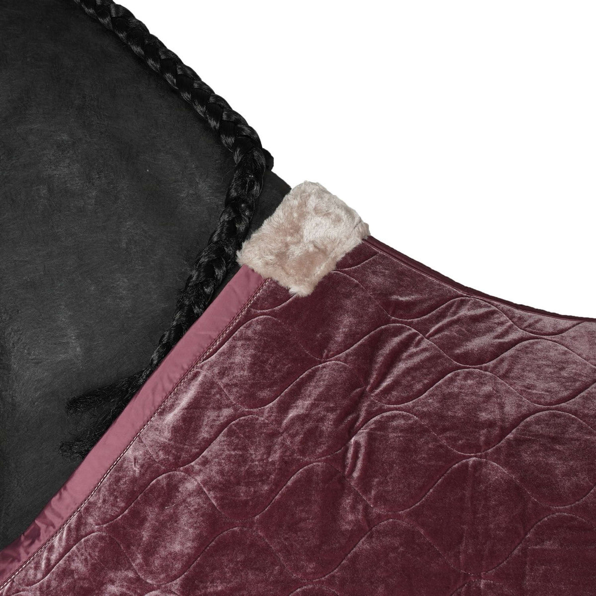 Eskadron Abschwitzdecke Heritage Velvet Cassis