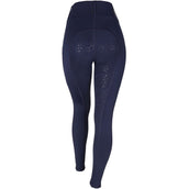 Rebel Pull On Reitleggings Crystal Full Grip Navy