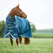 Shires Regendecke Original 50 Turnout mit Halsteil Ocean