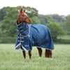 Shires Regendecke Original 50 Turnout mit Halsteil Ocean