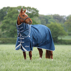 Shires Regendecke Original 50 Turnout mit Halsteil Ocean