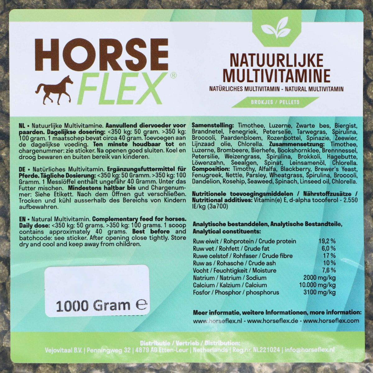 HorseFlex Natürliches Multivitamin Nachfüllung