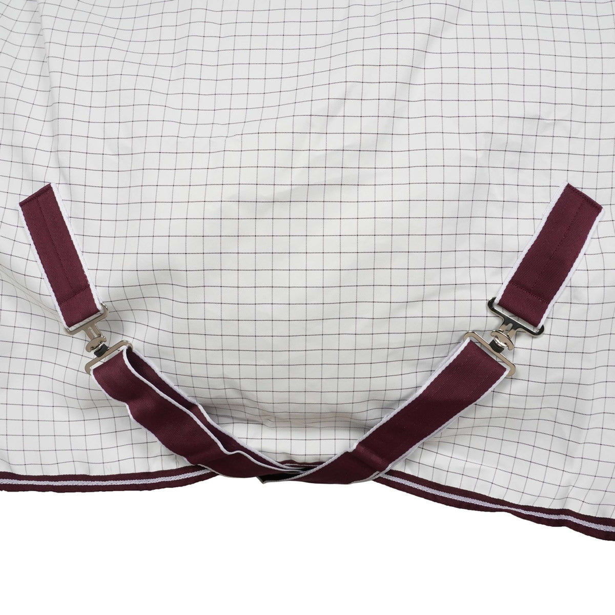 Weatherbeeta Sommerdecke Hybrid Seasons Combo Neck White/Maroon