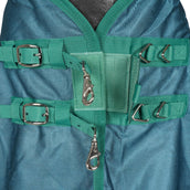 Weatherbeeta Fliegendecke Comfitec Green-Tec Airflow Mesh Combo Neck White/Dragonfly Blue